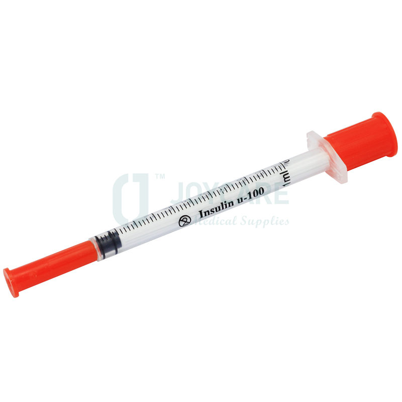 SERINGLE A INSULINE 1ml  B/100 pièces